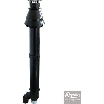 Kouřovod odkouření Regulus - komínek 2x80, průměr 125 mm (11257)