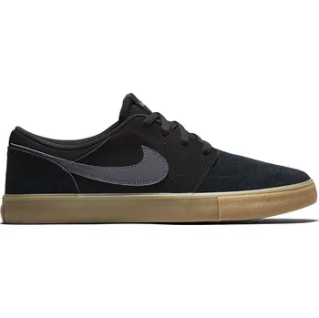 NIKE SB Solarsoft Portmore II Black/Gum Light Brown/Dark Grey, 45