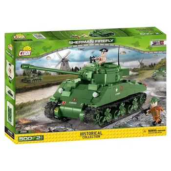 Stavebnice COBI COBI World War II 2515 Sherman Firefly