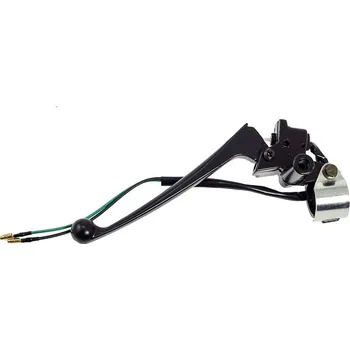 Páčka levá 150 mm brzdová skútry spojková moto - s korpusem