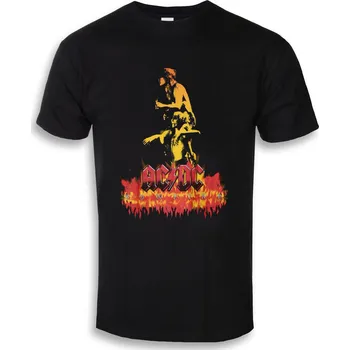 Pánské tričko Tričko metal pánské AC-DC - Bonfire - ROCK OFF - ACDCTS57MB - S