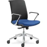 LD Seating Lyra Net 204-F80-N6 modrá