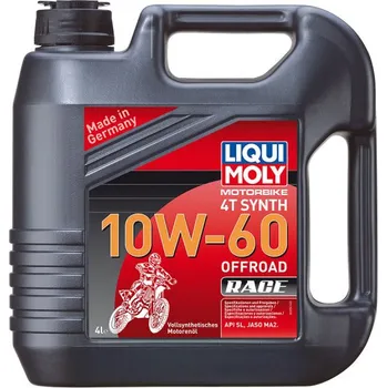 Motorový olej Liqui Moly Motorbike 4T Synth Offroad Race 10W-60 4 l