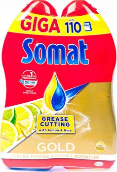 Somat Gold Giga Grease Cutting Lemon & Lime 2x 990 ml