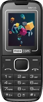 Mobilní telefon Maxcom MM134 černý 