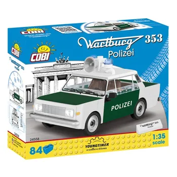 Stavebnice COBI COBI Youngtimer 24558 Wartburg 353 POLICIE