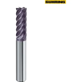 Fréza Fréza dokončovací 6břitá kr. SK nanoF D16x32x92 (Fréza GUHRING 6břitá DIN6535-HA 2břity do středu nanoF Dxl 16x32x92)