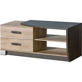 Televizní stolek Nábytek PEGAS s.r.o. TV komoda ROMERO R3-P, dub canyon/Arusha