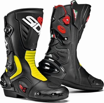 Moto obuv SIDI Vertigo 2 Black Yellow Fluo