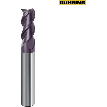 Fréza Fréza válcová čelní 3břitá kr. SK nanoF D16x32x92 (Fréza GUHRING 3břitá DIN6535-HA 1břit do středu nanoF Dxl 16x32x92)