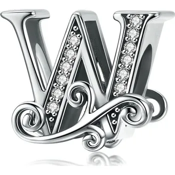 Přívěsek Elenys stříbrný přívěsek Písmeno W