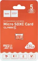 Ukládání dat Hoco microSDXC 128 GB Class 10 + SD adaptér