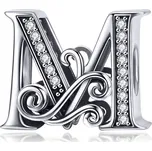 Elenys stříbrný přívěsek Písmeno M