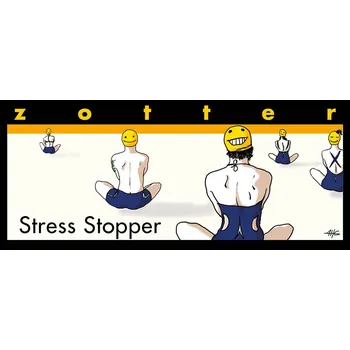 Čokoláda Zotter Bio plněná mléčná čokoláda Stress stopper, 70 g