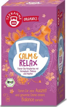Čaj Teekanne Organics Calm & Relax 20 x 1,8 g