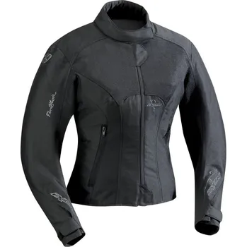 Moto bunda FLORA - E4402F dámská černá textilní moto bunda IXON 2XL