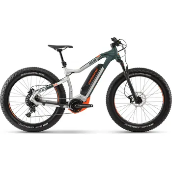 Elektrokolo Haibike Xduro Fatsix 8.0 26" šedé/oranžové 2019