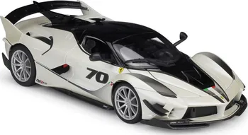 autíčko Bburago Ferrari FXX-K EVO No.70 1:18 bílá/černá