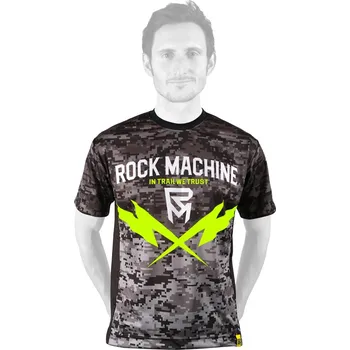 cyklistický dres Rock Machine Trail Camo