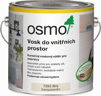 Olej na dřevo OSMO Color Vosk do vnitřních prostor 2,5 l