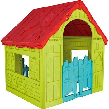 Dětský domeček Keter R41461 Foldable Playhouse zelený