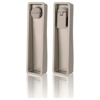Dveřní kování M&T Mušle Minimal II na posuvné dveře, SNi matný nikl, WC / koupelna