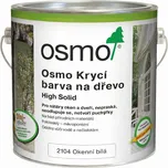 Osmo Krycí barva na dřevo 2,5 l bílá