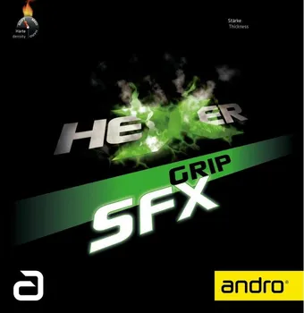 Andro Hexer Grip SFX červený 1,9