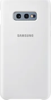Pouzdro na mobilní telefon Samsung SiliconeCover pro Galaxy S10e bílé