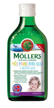 Möller's Omega 3 Můj první rybí olej 250 ml