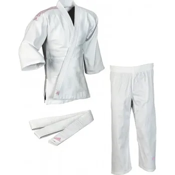 Bojový sport ADIDAS KIMONO NA JUDO CLUB WHITE / PINK (J350) Velikost: 110