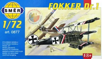 Plastikový model Směr Fokker Dr. 1 1:72