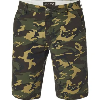 Pánské kraťasy FOX Essex Camo Short Green Camo