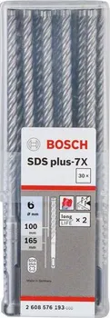 Vrták BOSCH SDS-plus-7X Professional 2608576193 6 mm 30 ks