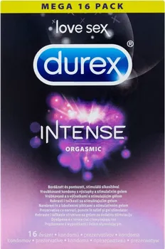 Kondom Durex Intense Orgasmic 56 mm 16 ks