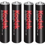 Zinkchloridové baterie KODAK - R03 (AAA) fólie 4ks