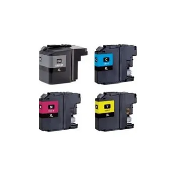 Gigaprint za BROTHER LC-129XL BK + CMY - kompatibilní multipack