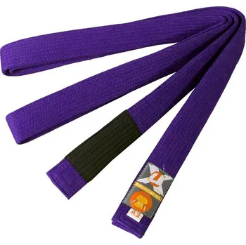 Bojový sport JU-SPORTS BRAZILIAN JIU JITSU PÁS NA KIMONO - FIALOVÝ Délka: 290