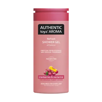 Sprchový gel Authentic Toya Aroma Cranberries & Nectarine aromatický sprchový gel 400 ml