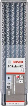 Vrták BOSCH Professional SDS-plus-7X 2608576195 8 mm 30 ks