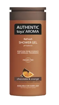 Sprchový gel Authentic Toya Aroma Chocolate & Orange aromatický sprchový gel 400 ml