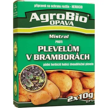 Herbicid Recenze AgroBio Opava Mistral proti plevelům v bramborách