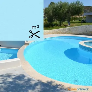 Bazén Bazénová folie ELBE světle modrá SBG 150 Klasik 165 cm cena za m2