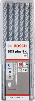 Vrták Bosch SDS-plus-7X Professional 2608576194 8 mm 30 ks