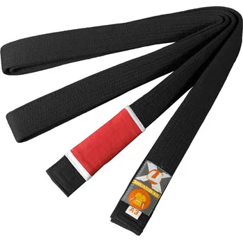 Bojový sport JU-SPORTS BRAZILIAN JIU JITSU PÁS NA KIMONO - ČERNÝ Délka: 290