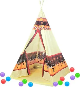 Dětský stan Mikro Trading Teepee Tent 98 x 98 x 155 cm
