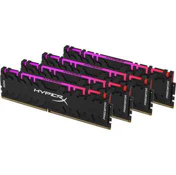 Operační paměť Recenze Kingston HyperX Predator RGB 64 GB (4x 16 GB) DDR4 3000 MHz (HX430C15PB3AK4/64)