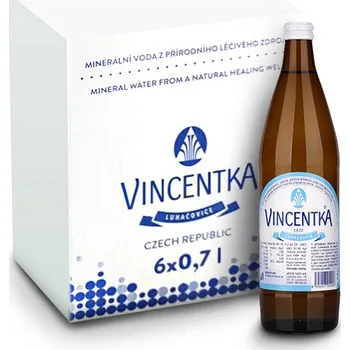 Vincentka Léčivá pramenitá voda 6 x 0,7…