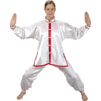 Bojový sport KIMONO TAICHI, KUNGFU, WUSHU, bílé, velikosti 150-200 Velikost: 150