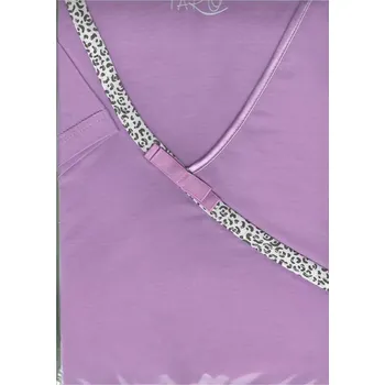 Dámské pyžamo Taro, dámské pyžamo 742-Viktorie, krátký rukáv, fialová, vel. M